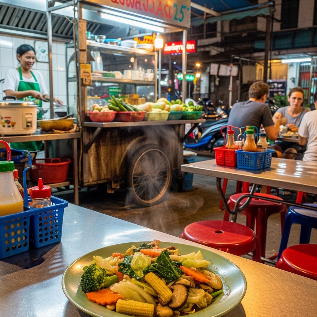 Pad Pak Ruam Mit – Thailändisches Gemüse aus dem Wok: bunt, schnell und voller Aroma