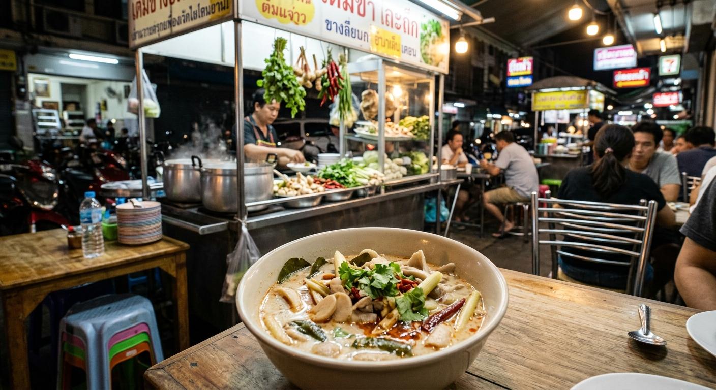 Tom Kha Gai selber machen: Thailändische Kokossuppe mit Hähnchen voller Aroma