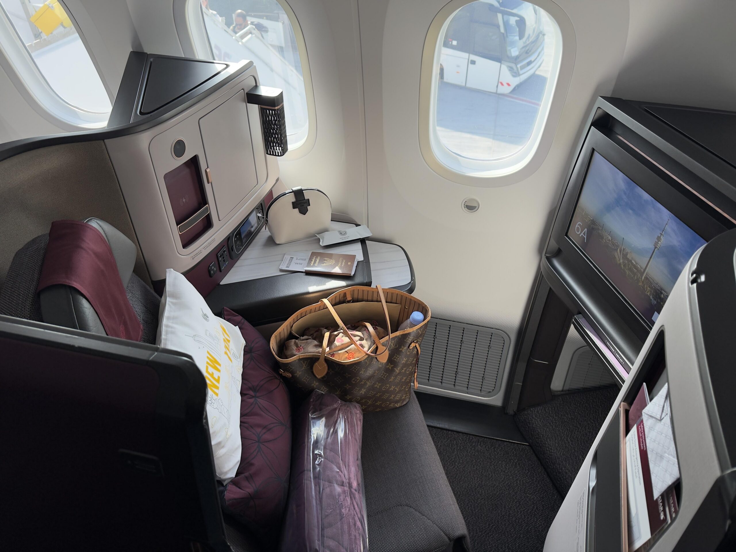 Luxus über den Wolken: Mein Flugerlebnis im Boeing 787 von Doha nach München